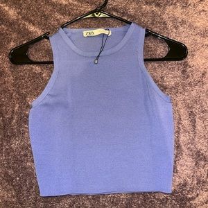 Zara Ribbed Tank Top